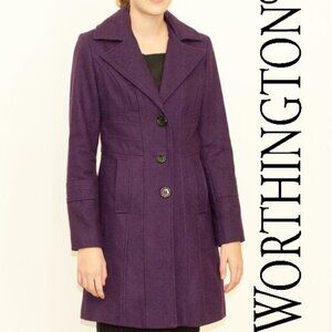 Worthington Winter Trench Wool Coat